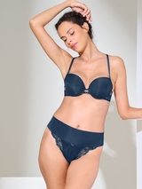 Lisca Charisma navy-blau push up bh