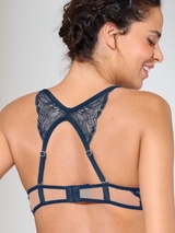 Lisca Charisma navy-blau push up bh