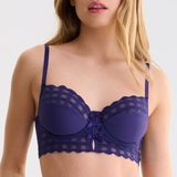 Lisca  violett nicht geformter bh