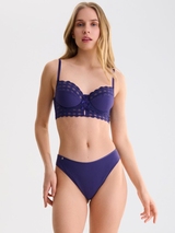 Lisca  violett nicht geformter bh