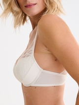 Lisca River cremefarbig push up bh