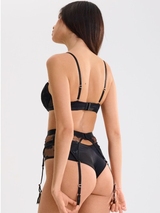 Lisca Passion schwarz push up bh
