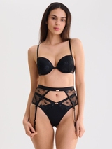 Lisca Passion schwarz push up bh