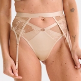 Lisca Passion rose with gold strumpfhalter