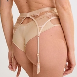 Lisca Passion rose with gold strumpfhalter