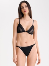 Lisca Fusion schwarz nicht geformter bh