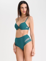 Lisca Fusion türkis push up bh