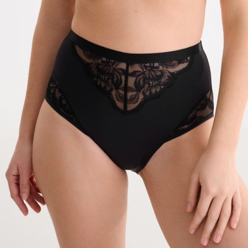 Lisca Robin schwarz hoher slip