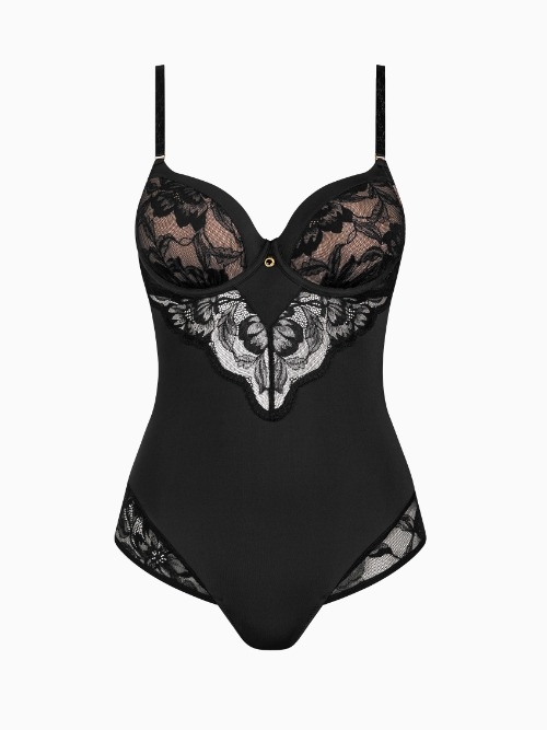 Lisca Robin schwarz korselett