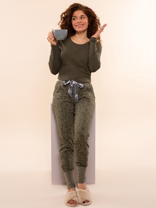 Charlie Choe Lovely Nights grün pyjama-shirt