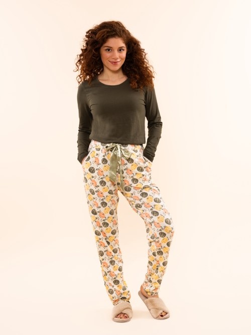 Charlie Choe Lovely Nights grün pyjama-shirt