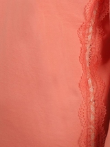 Charlie Choe Lovely Nights koralle pyjama-shirt