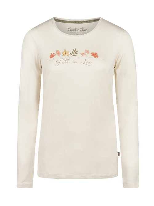 Charlie Choe Lovely Nights aus weiß pyjama-shirt