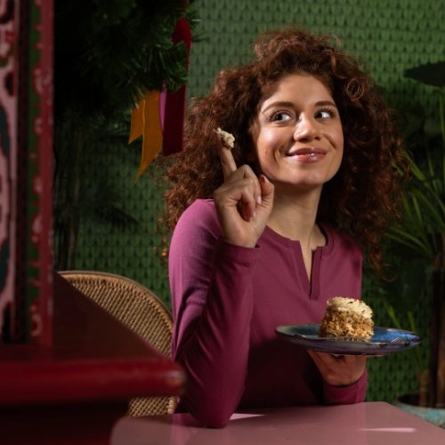 Charlie Choe Cozy Days violett pyjama-shirt