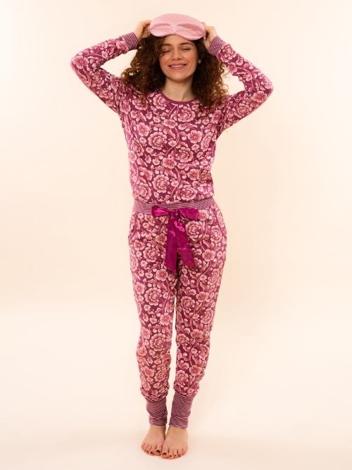 Charlie Choe Cozy Days violett pyjama-shirt