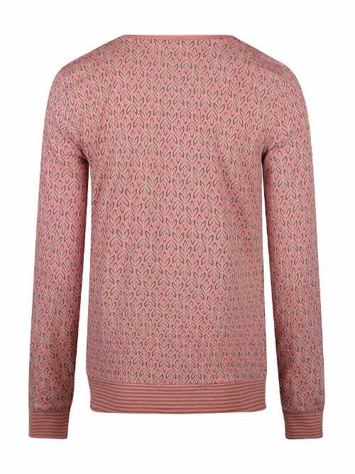 Charlie Choe Cozy Days mauve pyjama-shirt