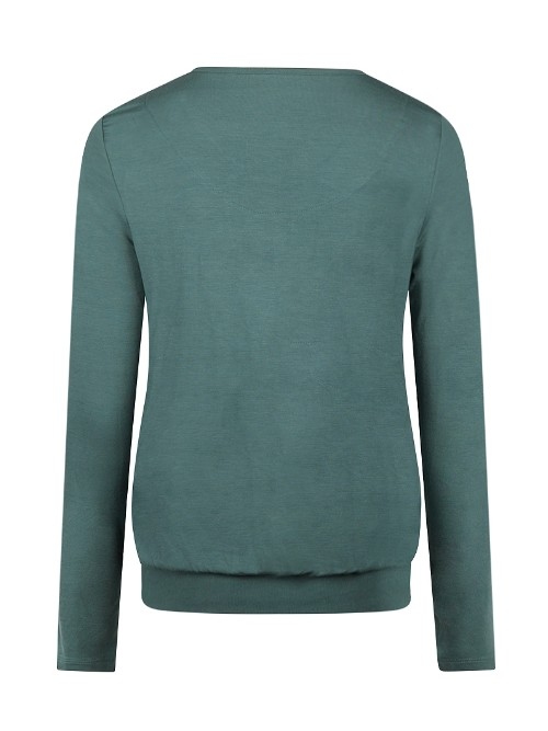 Charlie Choe Cozy Days grün pyjama-shirt