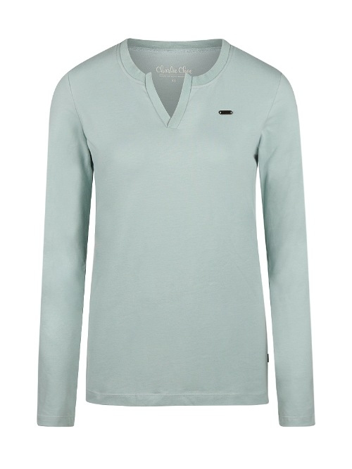 Charlie Choe Cozy Days blau pyjama-shirt