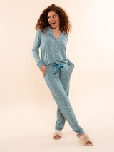 Charlie Choe Cozy Days blau pyjama