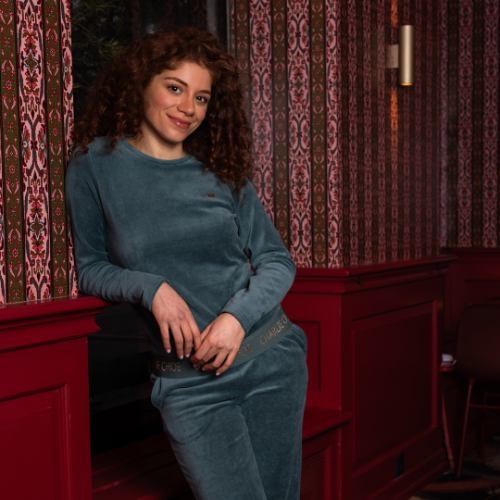 Charlie Choe Cozy Days grün pyjama