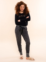 Charlie Choe Fall in Love schwarz pyjamahose