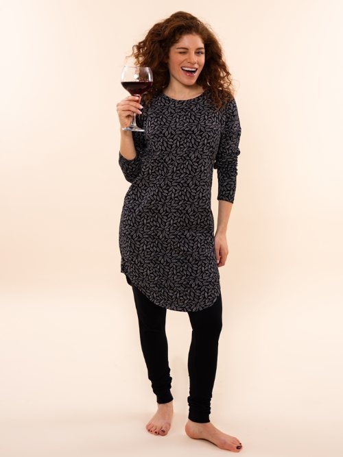 Charlie Choe Fall in Love schwarz pyjamahose