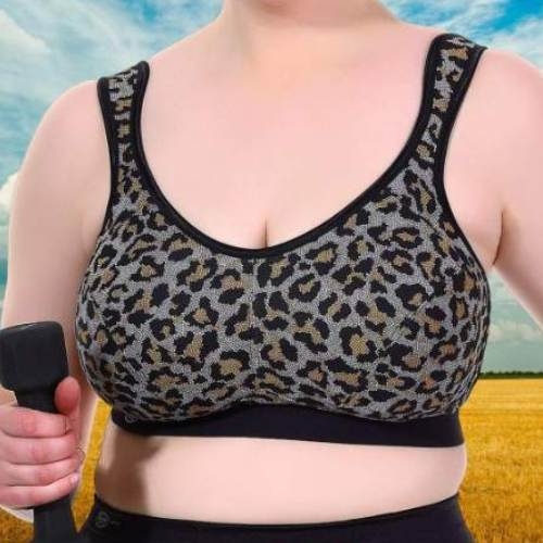 Anita Aktiv Extreme Kontrolle schwarz/print sport bh