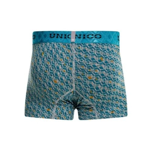 Mundo Unico Cubo grün/print sport boxershort