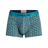 Mundo Unico Cubo grün/print sport boxershort