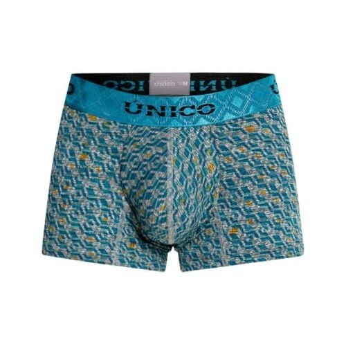 Mundo Unico Cubo grün/print sport boxershort