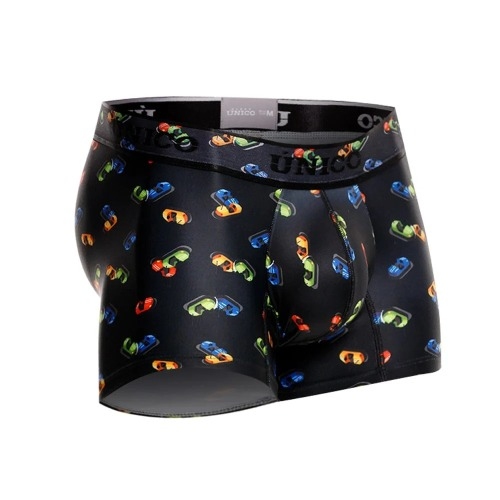 Mundo Unico Chocones schwarz/print sport trunk