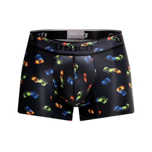 Mundo Unico Chocones schwarz/print sport trunk