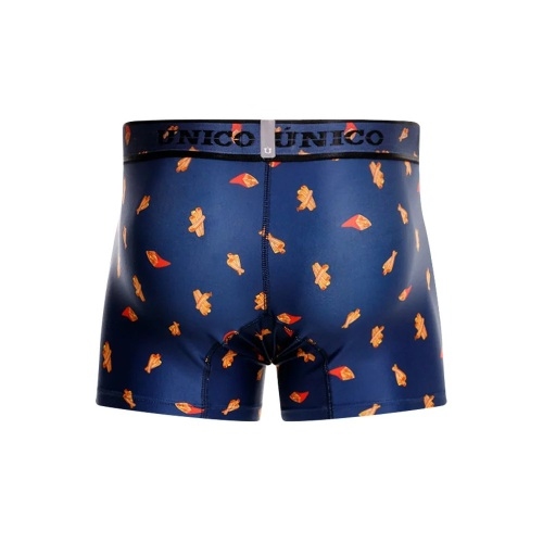 Mundo Unico Churro navy-blau/print sport boxershort