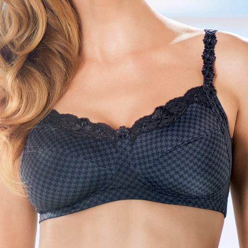 Anita Care Josephine blau/schwarz prothese bh