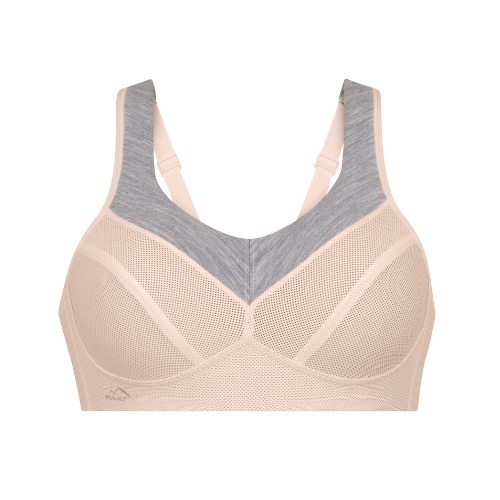 Anita Aktiv Sport-Tights Kompression PanAlp pink/grau sport bh