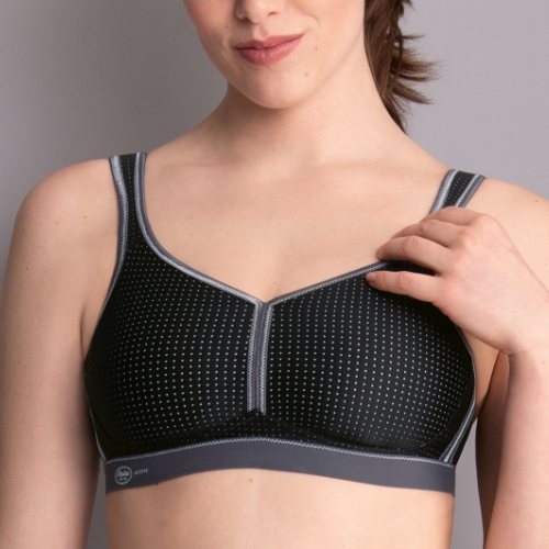 Anita Aktiv Leistung schwarz/grau sport bh