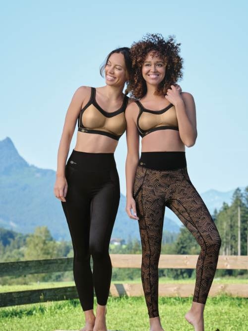 Anita Aktiv Sport Tights Massage schwarz legging