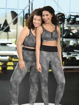 Anita Aktiv Sport Tights Massage grau legging