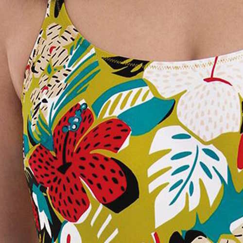 Rosa Faia Bademode Mona ocker gelb badeanzüge