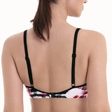 Anita Bademode Mavi schwarz/weiß unwattierter bikini bh