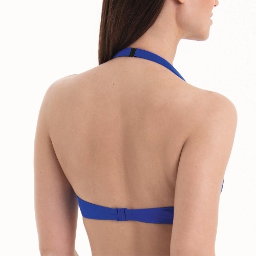 Rosa Faia Bademode Allegra blau unwattierter bikini bh
