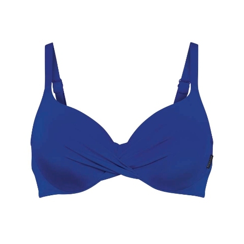Rosa Faia Bademode Allegra blau unwattierter bikini bh