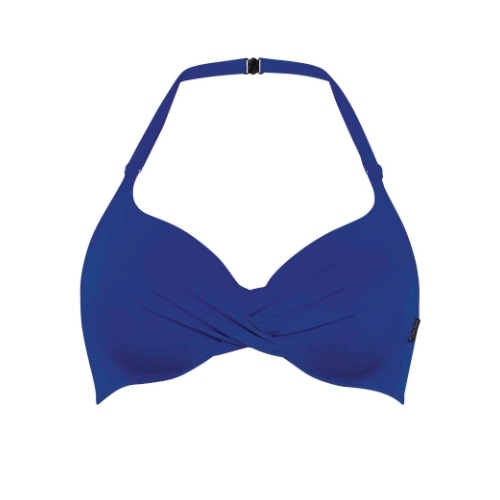 Rosa Faia Bademode Allegra blau unwattierter bikini bh