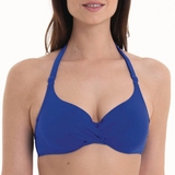 Rosa Faia Bademode Allegra blau unwattierter bikini bh