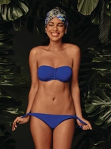 Rosa Faia Bademode Myra blau bikini slip