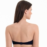 Rosa Faia Bademode Ella blau unwattierter bikini bh