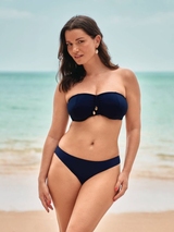Rosa Faia Bademode Brazil blau bikini slip