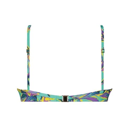 Rosa Faia Bademode Eleonore grün gemoldefer bikini bh