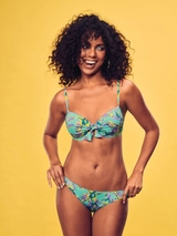 Rosa Faia Bademode Brazil grün bikini slip