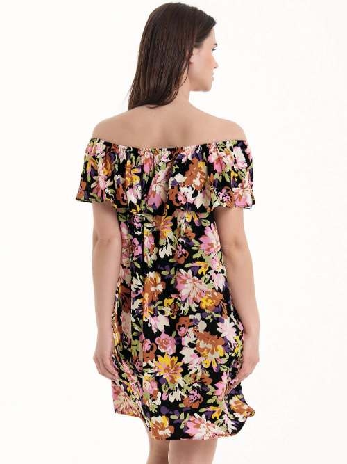 Rosa Faia Bademode Brava schwarz strandkleid